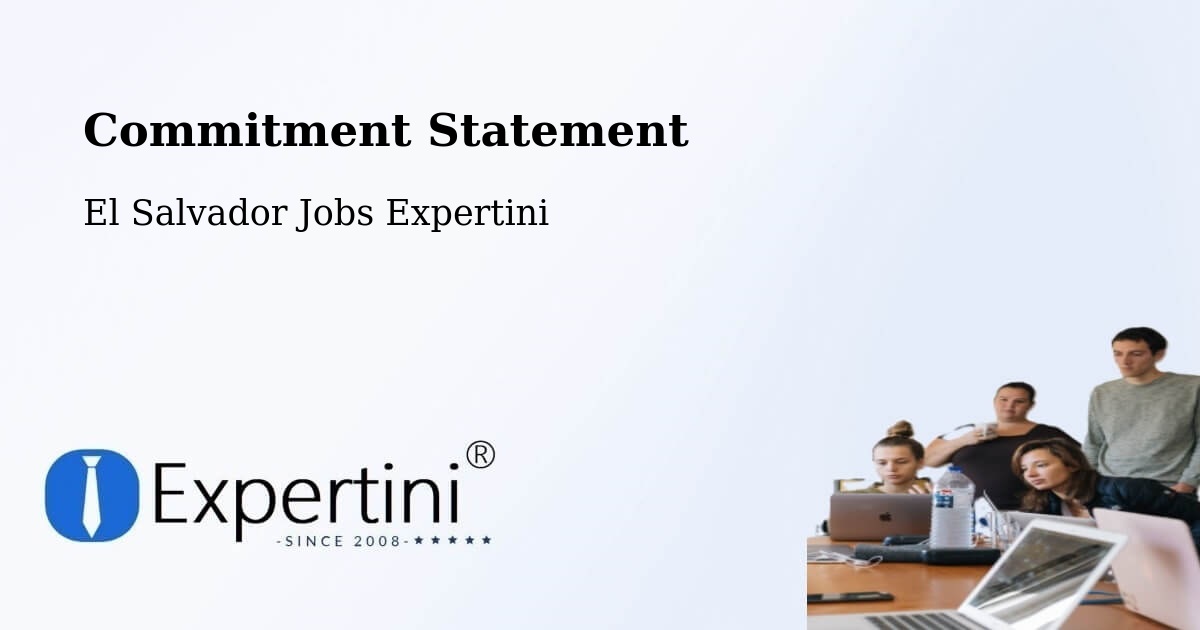 Corporate Commitment – Corinto - El Salvador Jobs Expertini