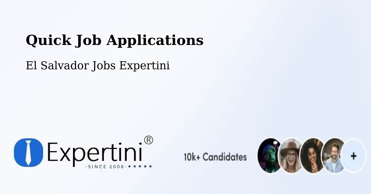 Quick Apply Feature – Corinto - El Salvador Jobs Expertini