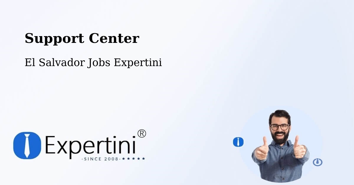 Support Services – Corinto - El Salvador Jobs Expertini